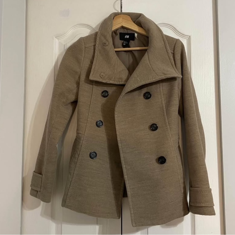 H&M Pea Coat Size US 2
